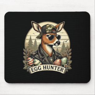 Eier Jäger Hirsch Buck Byckward Cap Hirsch Jagd Ea Mousepad