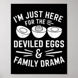 Eier mit Teufelsfüllung Familien-Drama Lustiges Fo Poster