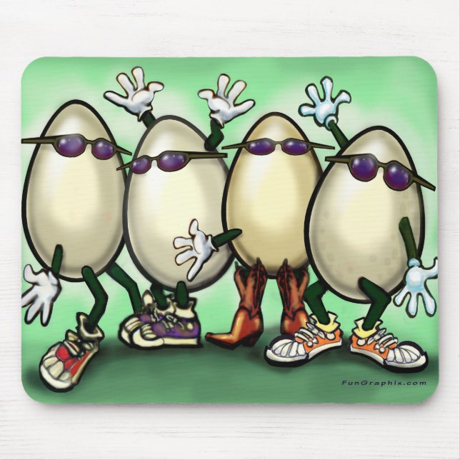 Eier Mousepad (Vorne)