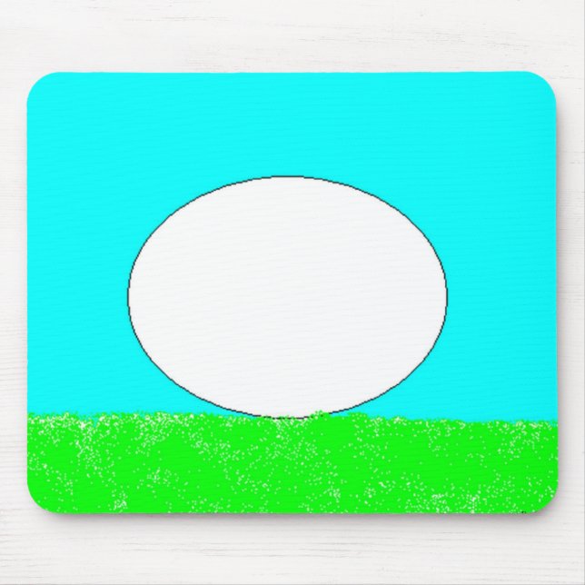 Eier Mousepad (Vorne)