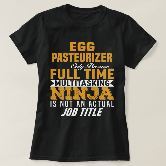 Eier Pasteurizer T-Shirt (Design vorne)
