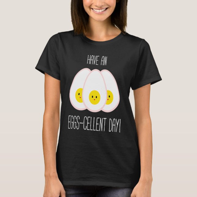 Eier Pun Eier Meme Spaß Kochen Feinschmecker Sarka T-Shirt (Vorderseite)