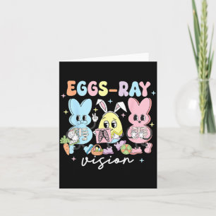 Eier-Röntgen-Vision-Hase-Ostern-Technologe Röntgen Karte