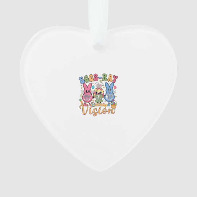 Eier Röntgenblick Frohe Ostern Xray Techniker R Ornament (Vorderseite)