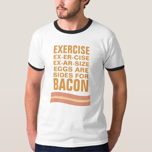 Eier sind Seiten für Speck T-Shirt (Vorderseite)