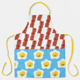 Eier und Bacon Beste Freunde für immer Schürze