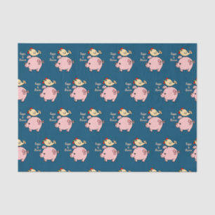 Eier und Bacon Tissue Seidenpapier