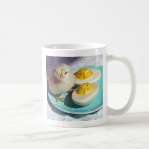 Eier und Küken Tasse