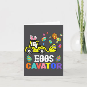 Eierbagger Frohe Ostern Baggerjagd Ei Ki Karte