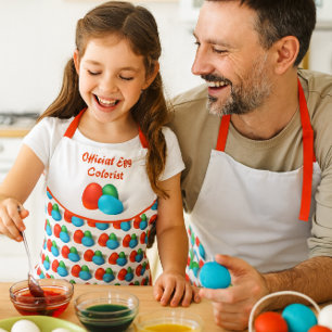 Eierfarben Niedlich Ostern Schürze