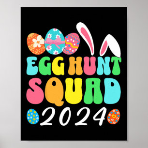 Eierjagd Squad 2024 Ostereier Crew Matchi Poster