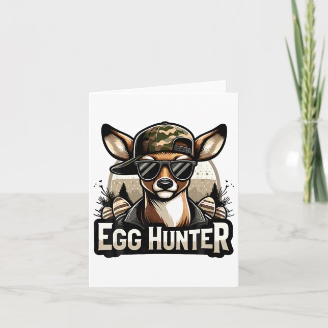 Eierjäger Hirschbuck-Hinterhöhle Hirschjagd Eas Karte (Vorderseite)