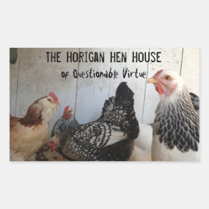 Eierkarton Rechteckiger Aufkleber