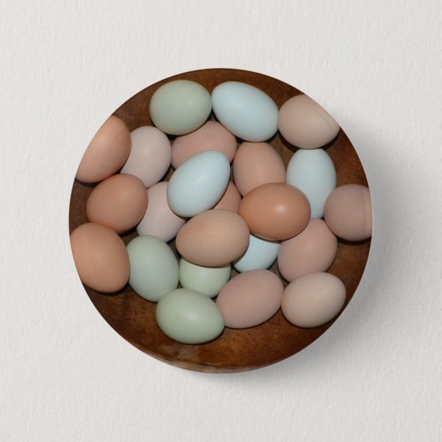 Eierknopf Button (Vorderseite)