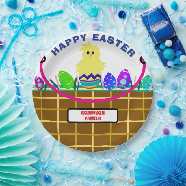 Eierkörbchen Pappteller (Party)