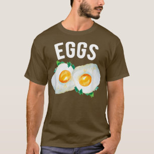 Eiern und (Speck) Matching Paares Halloween Kostüm T-Shirt