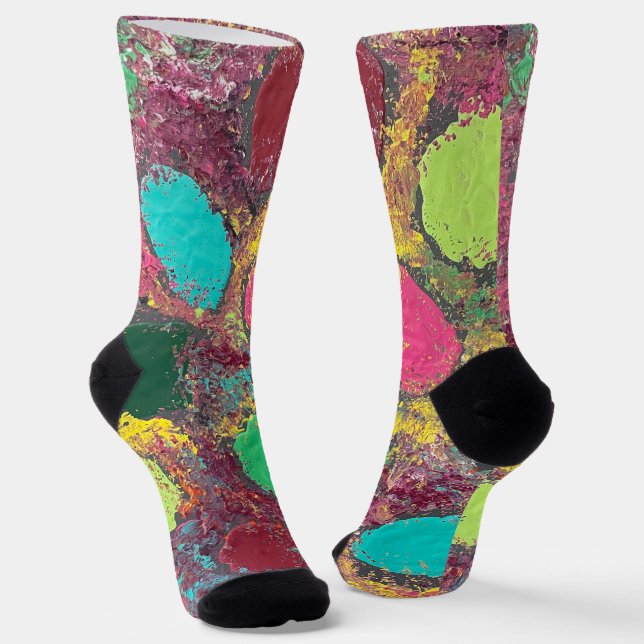 Eiernostik Socken (Gewinkelt)