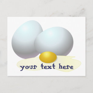 Eierpostkarte Postkarte