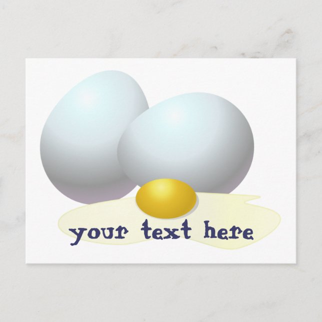 Eierpostkarte Postkarte (Vorderseite)