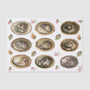 Eierrahmen Seidenpapier