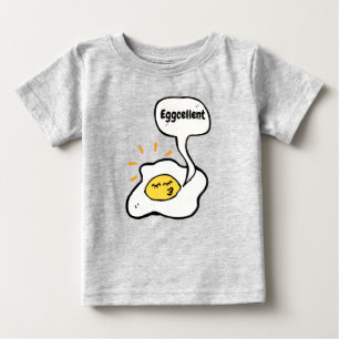 Eierschönes T-Shirt mit Sonnenseite nach oben
