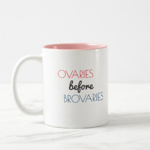 Eierstöcke vor Brovaries Tasse