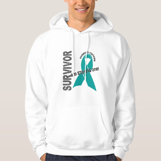 Eierstockkrebs des Überlebend-1 Hoodie (Vorderseite)