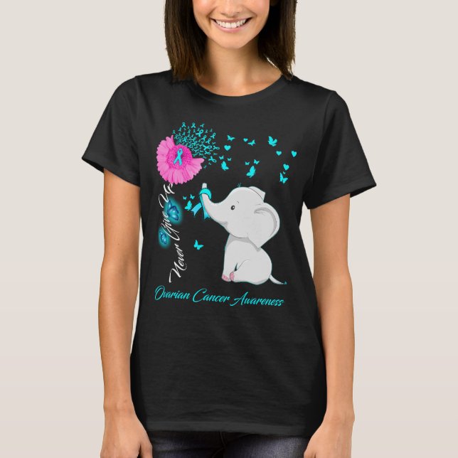 Eierstockkrebs T-Shirt (Vorderseite)