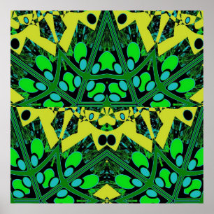 Eiertheorie III - Ken Gage Abstrakt Poster