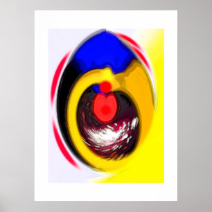 Eierüberraschungskunst Poster