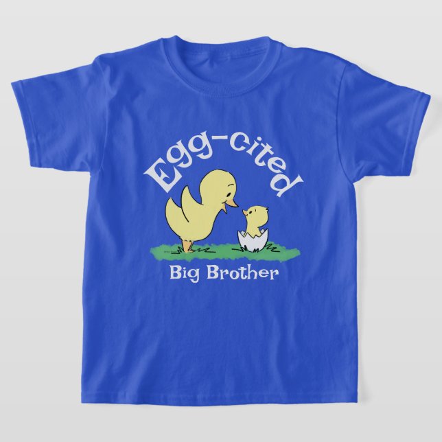 Eierzitierte Big Brother Niedliche Geschwister T - T-Shirt (Ablage )