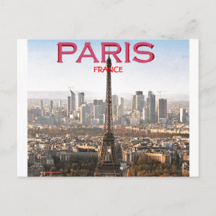 EIFEL TOWER PARIS, FRANKREICH (TOSIN GBADAMOSI) POSTKARTE