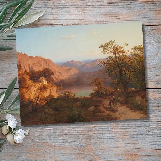 Eifellandschaft (1843) - Heinrich Funk Postkarte (Von Creator hochgeladen)
