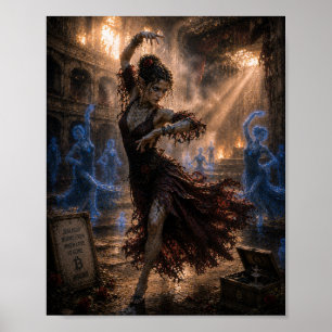 Eifersucht / Flamenco-Tänzer / Altes Theater Poster