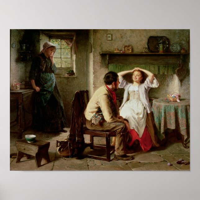 Eifersucht und Flirt Poster (Vorne)