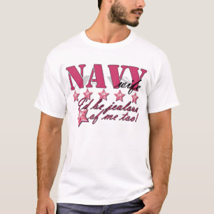 eifersüchtig von mir: Marine-Ehefrau T-Shirt