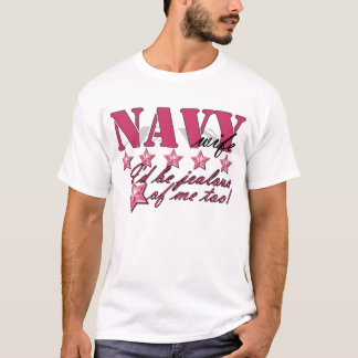 eifersüchtig von mir: Marine-Ehefrau T-Shirt