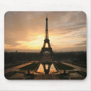 Eiffel-Dämmerung Mousepad
