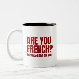 Eiffel für Sie: Niedliche und romantische Puppende Zweifarbige Tasse