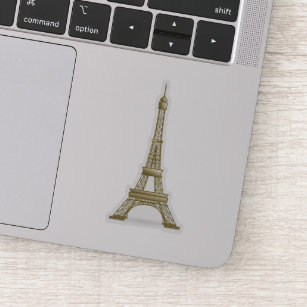 Eiffel-Illustration Aufkleber