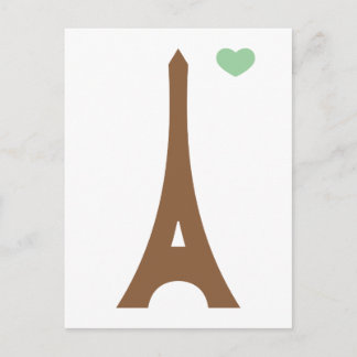 Eiffel in der Liebe... Postkarte