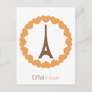 Eiffel in der Liebe... Postkarte