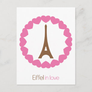 Eiffel in der Liebe... Postkarte