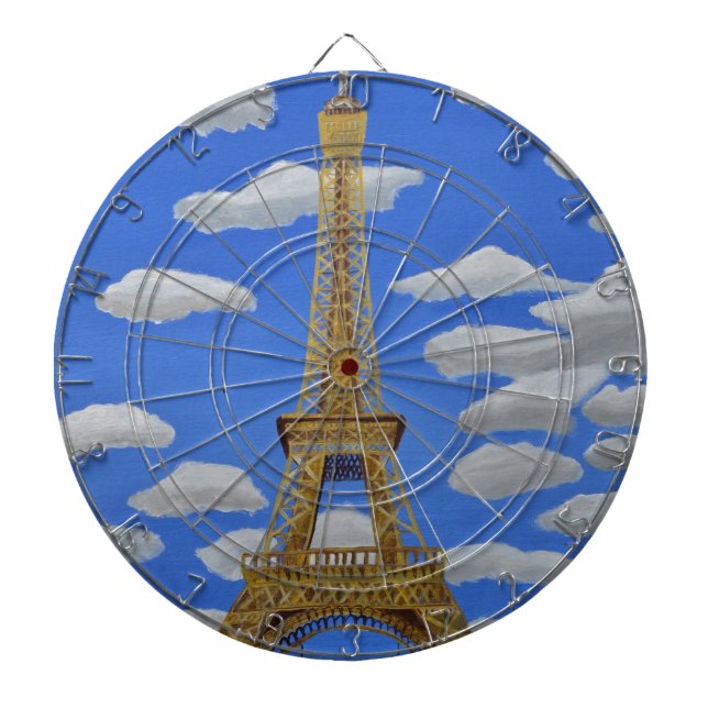 Eiffel Tower2.JPG Dartscheibe (vorne)