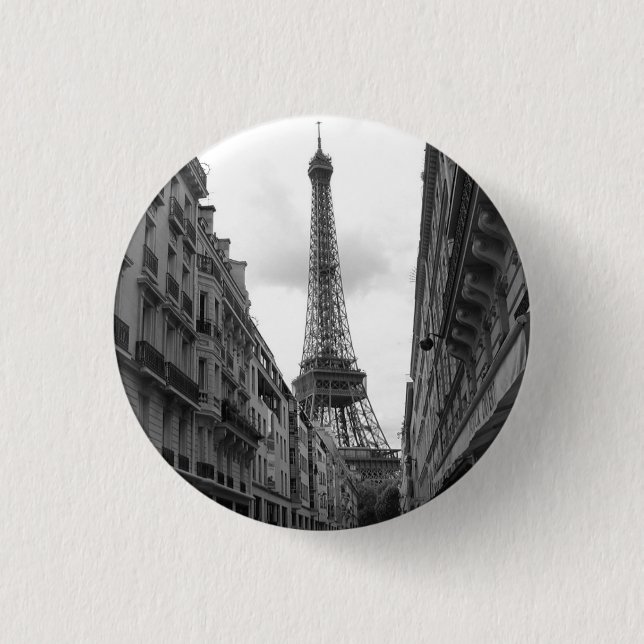Eiffel Tower Abzeichen Button (Vorderseite)