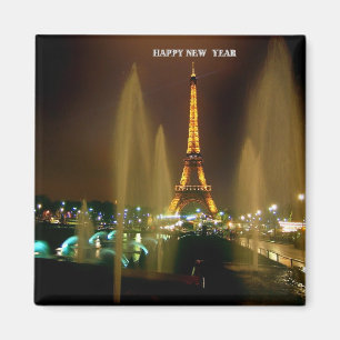 EIFFEL TOWER AM NACHT MAGNET