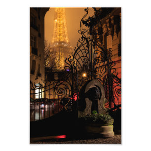 Eiffel Tower Avenue Rapp Fotodruck
