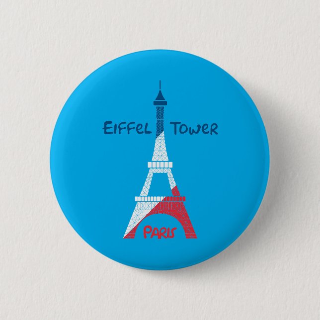Eiffel Tower Button (Vorderseite)