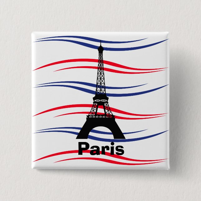 Eiffel Tower Button (Vorderseite)