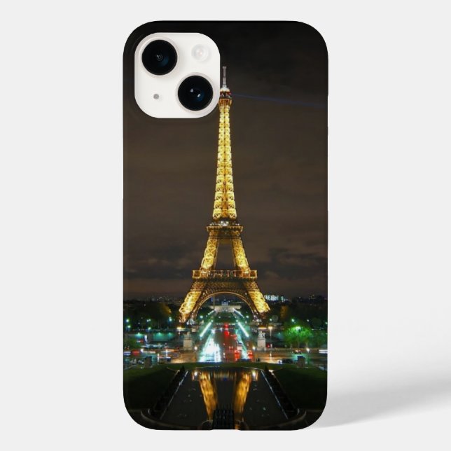 Eiffel Tower Case-Mate iPhone Hülle (Rückseite)
